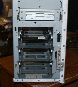 Seagate suspended in the Antec P150
