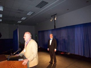 Greg Bear, Larry Niven at WorldCon