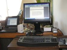 The new setup at the beach house