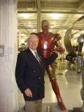 Jerry with Iron Man